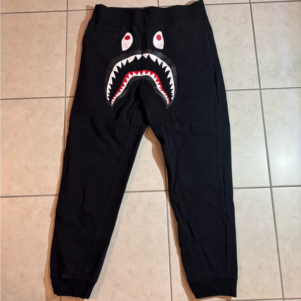 Authentic A Bathing Ape Shark Sweatpants